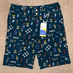 NWT Wild Rye KAWEAH Shorts Women’s 10 Geometry Class